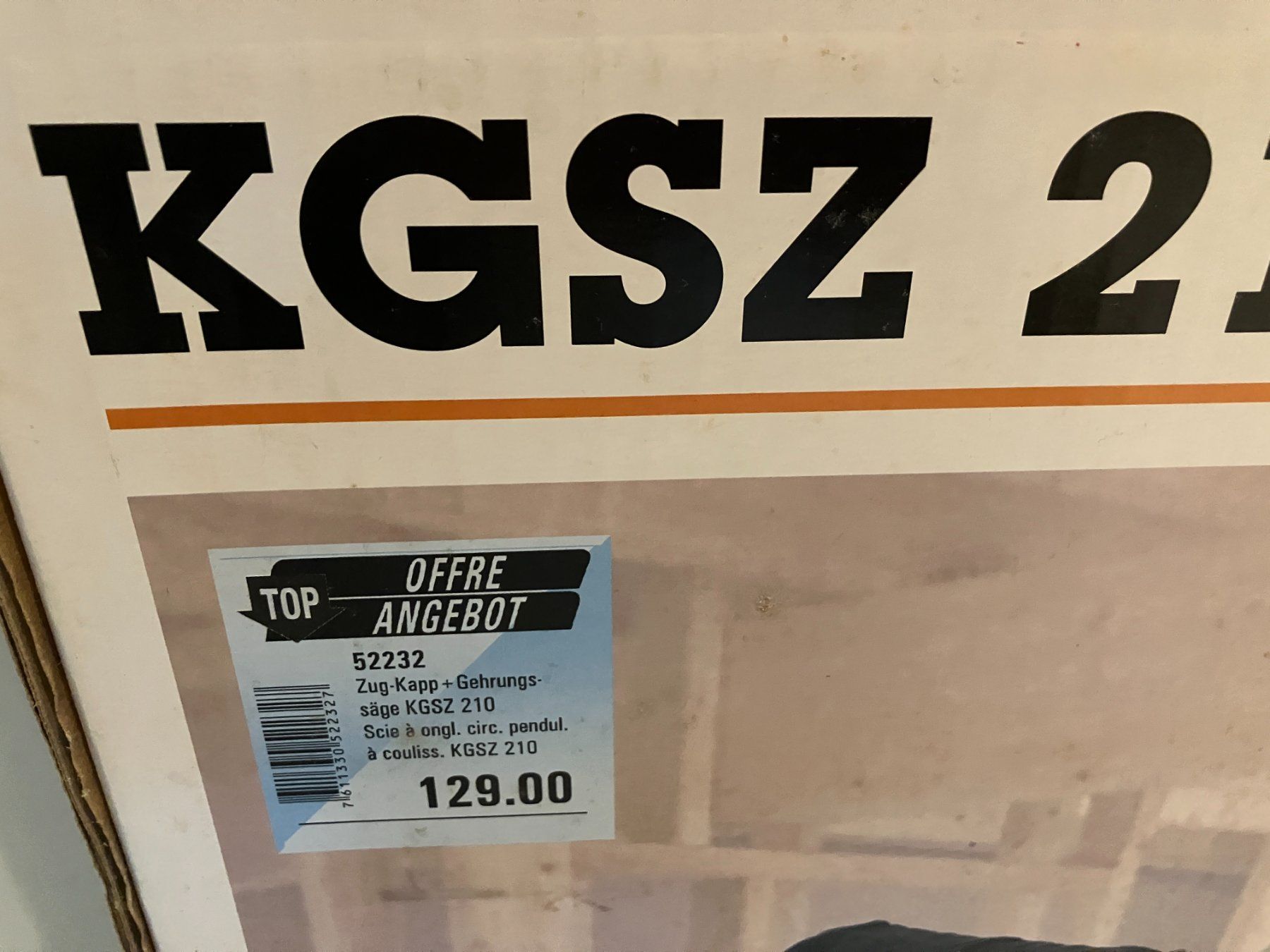 Alle Maschinen: Gehrungs und Kappsäge  NEU – Neu und originalverpackt aus Lyss von murgelianer 2