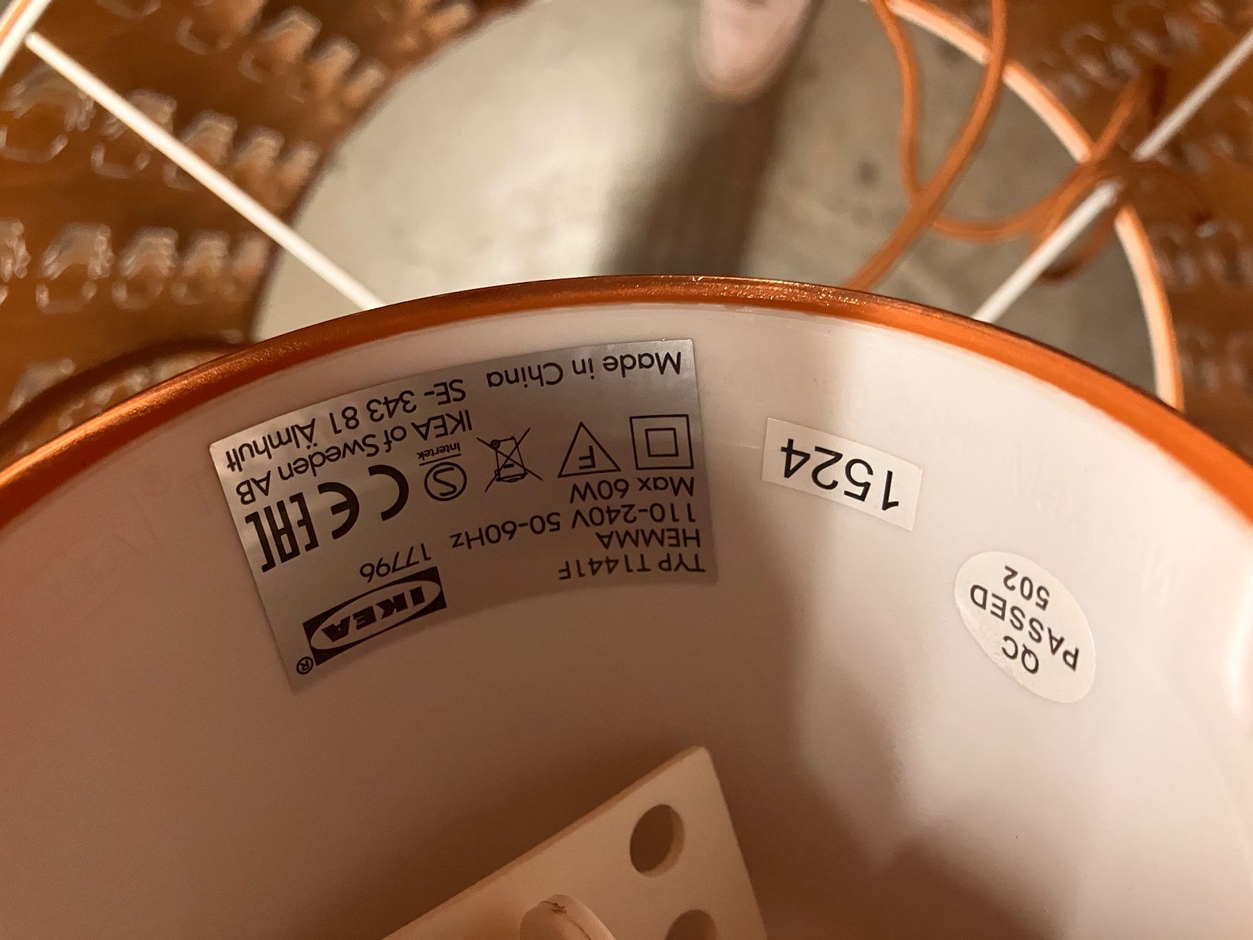 Ikea Lampadari & plafoniere: Hängeleuchte kupferfarben, moderner Look, top Zustand – Usato da Benglen venduto da omaha 4