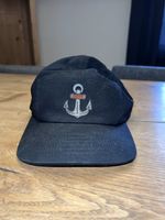 Schwarze TOMATO Cap mit Anker, neuwertig, Grösse verstellbar