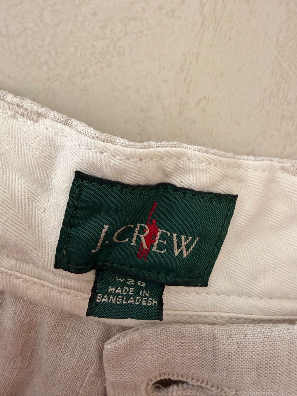 J.Crew Pantaloni: J Crew Leinen Shorts – Usato da Chambésy venduto da rob_gl27 1