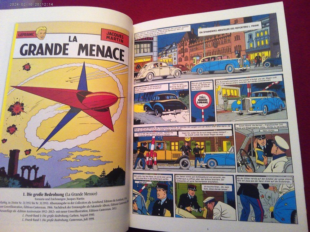 Fumetti: Jacques Martin - L. Frank Integral 1 - KULT COMICS – Nuovo (secondo la descrizione) da Volketswil venduto da nemo2000 7