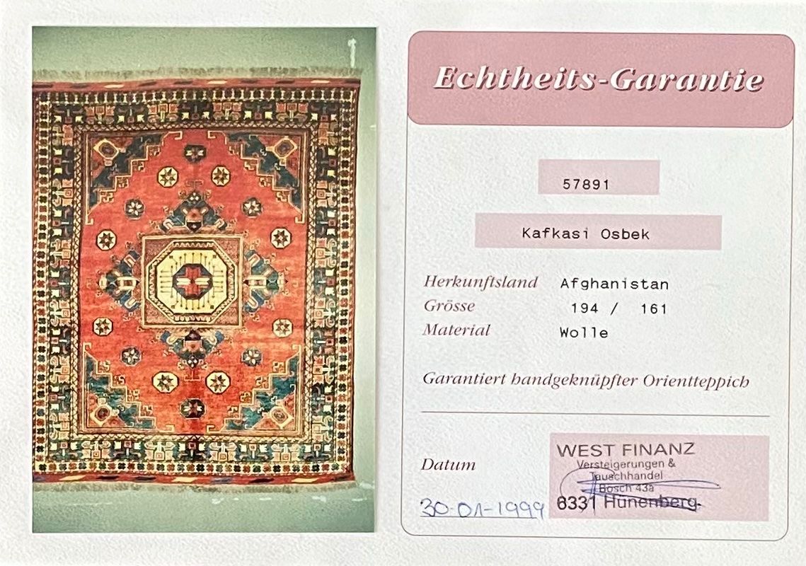 Tappeti: Handgeknüpfter Orientteppich mit Echtheitszertifikat – Usato da Zürich venduto da giaxxx 2
