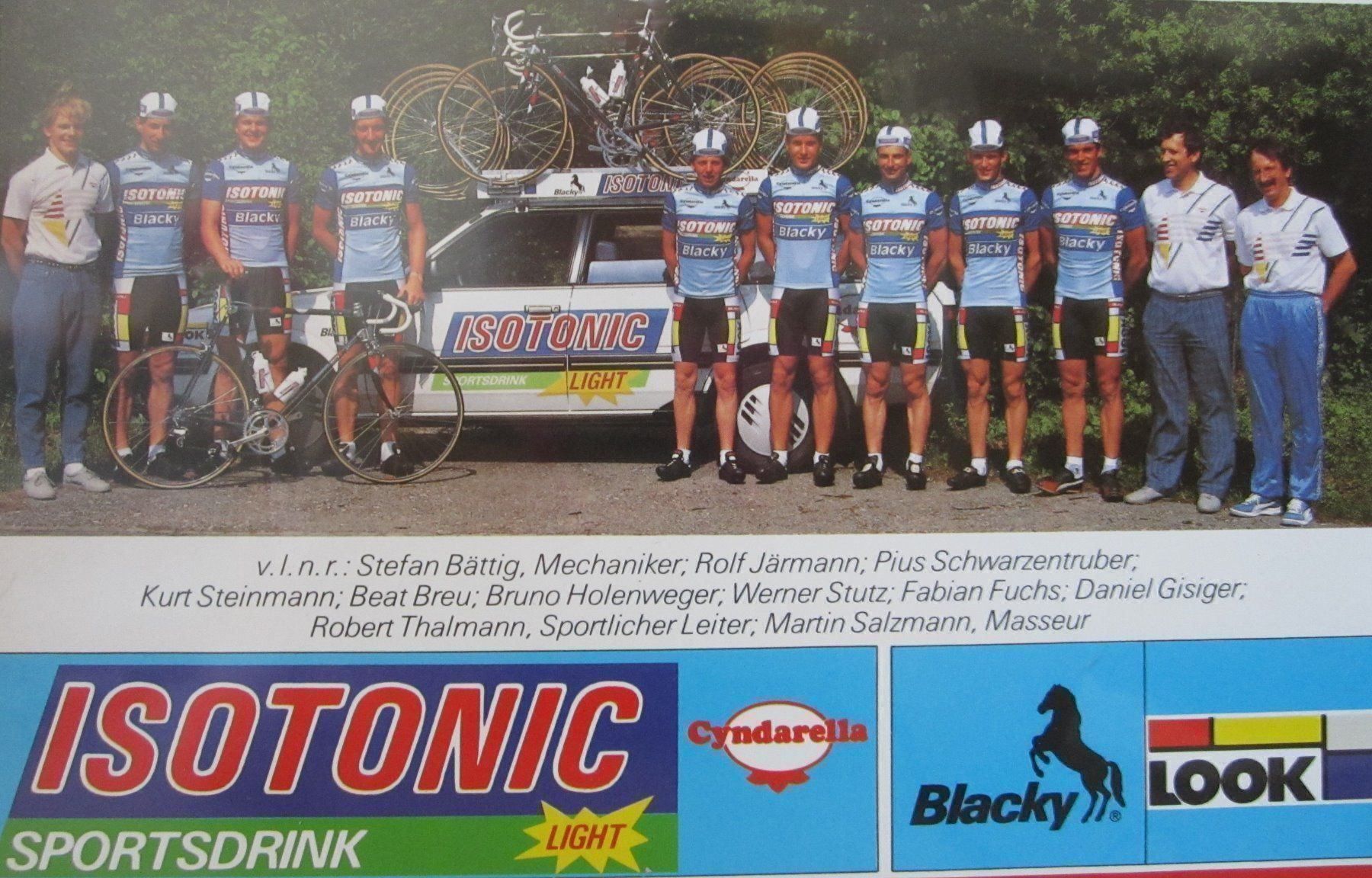 Autografi: 1987 Isotonic Cyndarella Veloteam+Wimpel – Nuovo (secondo la descrizione) da Grüningen venduto da ald_8cjy 1