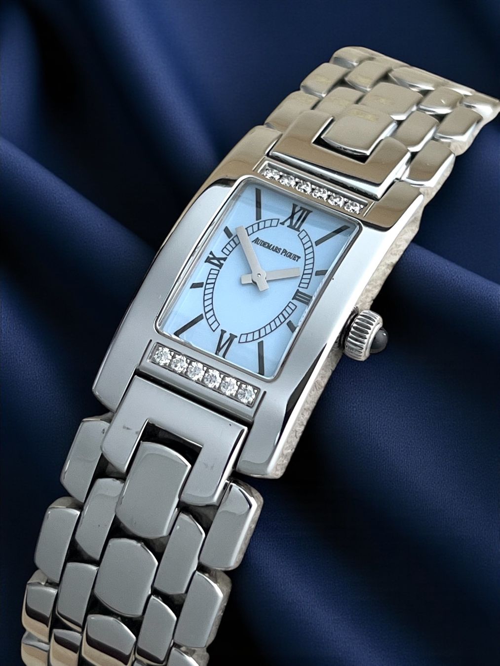 Audemars Piguet Orologi: Audemars Piguet Promesse Lady Tiffany Dial Full Set Mint' – Usato da Morges venduto da 24time 6
