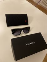 Sonnenbrille Chanel 71508 schwarz Gold inkl. Etui neu