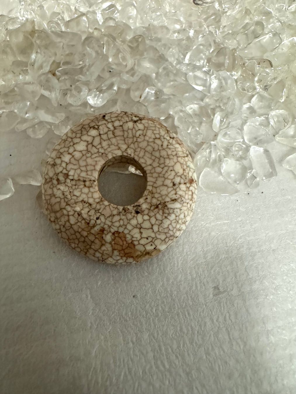 Pietre preziose: Pi-Scheibe Magnesit – Usato da Biberist venduto da tl-schmuck 1