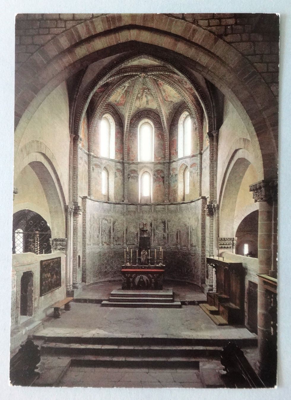 Cartoline postali: Sion, Choeur de l' église de Valère – Usato da Fétigny venduto da Billy2miny