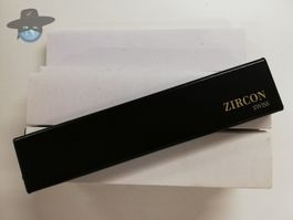 7 Zircon Uhren Etui/Schachtel - schwarz/grau