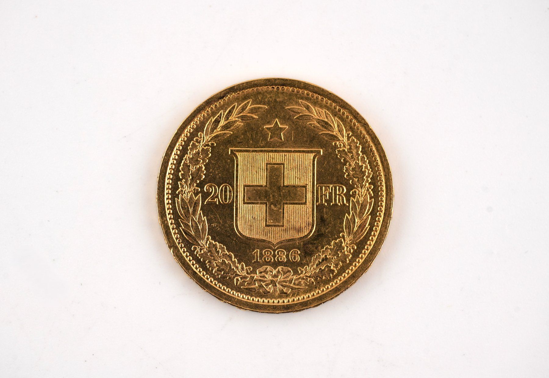 Toutes les monnaies: 20Fr 1886 Helvetia – D'occasion à Basel par Edelmetallhaus24