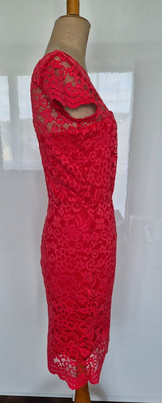 Kleider: MORGAN Kleid Etuikleid mit Spitze, Gr. 38 – Neu (gemäss Beschreibung) aus Wolfwil von s.ara_c 1