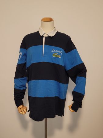Lacoste Rugby Shirt blau dunkelblau Grösse XL gebraucht