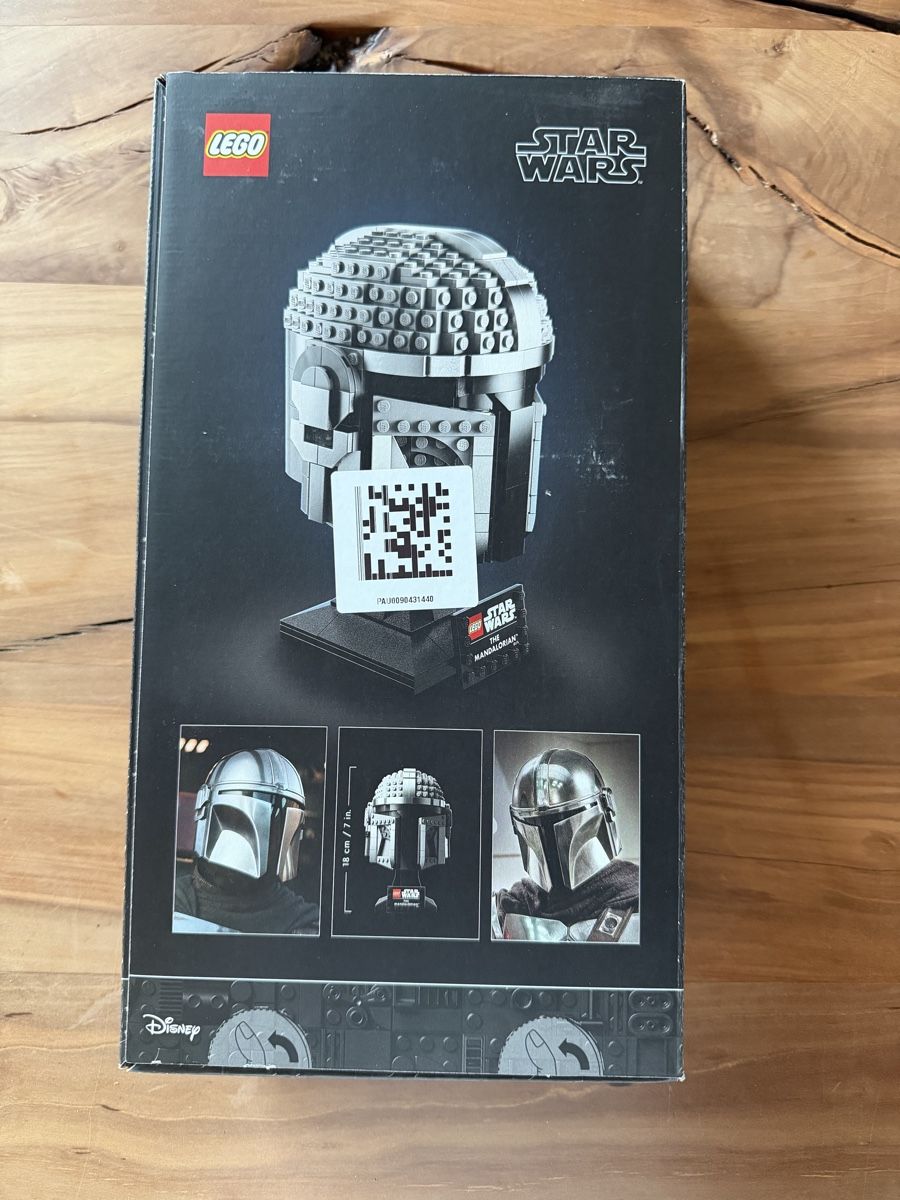 Star Wars Giocattoli: Star Wars The Mandalorian Helm Lego – Nuovo e nell'imballaggio originale da Zürich venduto da Seriberi99 1