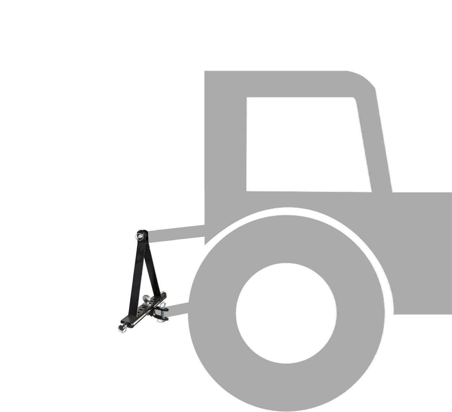 Rimorchi: DEMA 52859 Traktor Ackerschiene mit Drei – Nuovo e nell'imballaggio originale da Bottighofen venduto da zaap 3