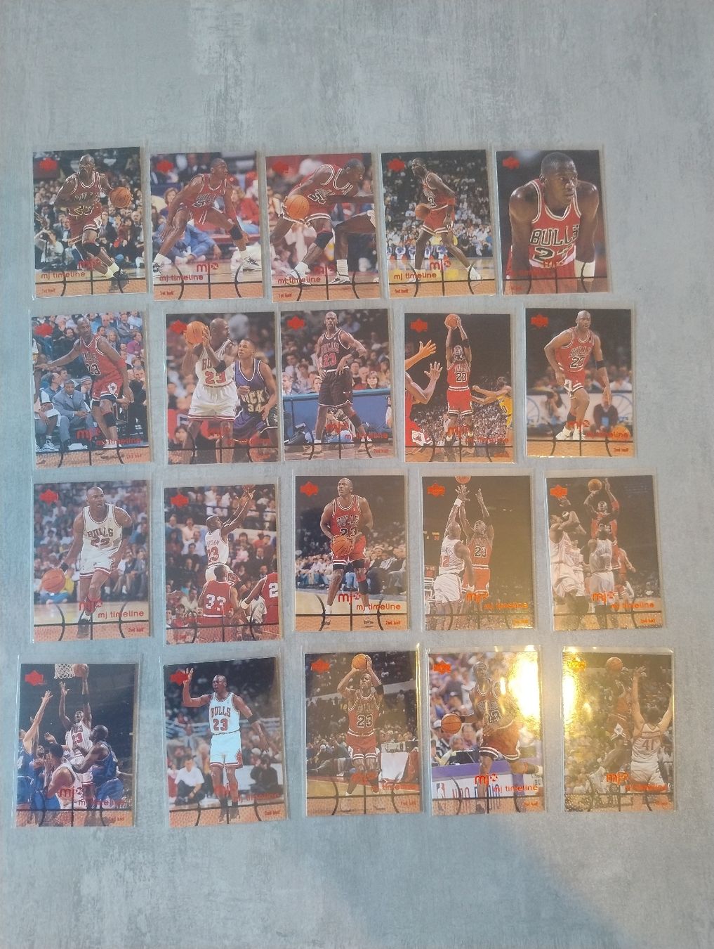 Nba Carte collezionabili: NBA Upper deck Michael Jordan Timeline 20 cards – Nuovo (secondo la descrizione) da Martigny venduto da julionix