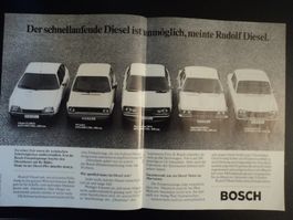 Prospekt Werbung Bosch 1977