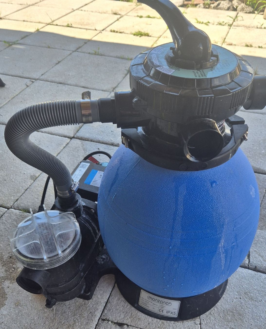 Accessori per Piscine: Sandfilteranlage  Poolfilter komplett mit Garantie – Usato da Kaisten venduto da Hrista 4