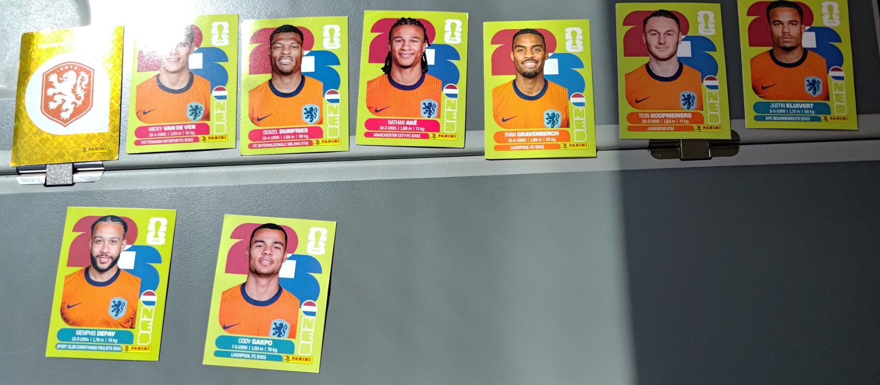 Panini Sammelbilder & Trading cards: Panini 2026 - SET NED – Neu (gemäss Beschreibung) aus Bern von Nicolaro 1