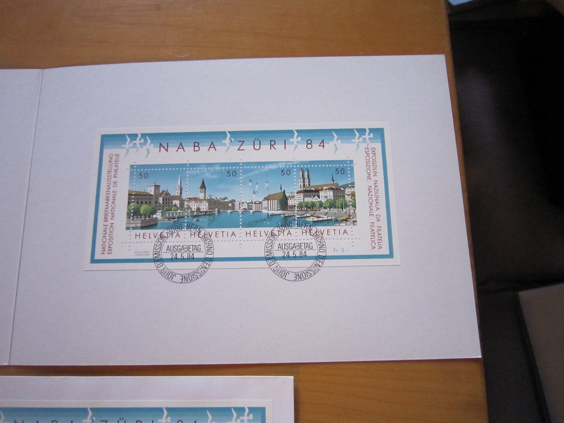 Tutti i francobolli: CH 1988 FDC Block und PTT Büchlein mit Block – Usato da Gordola venduto da Polentaefung 2