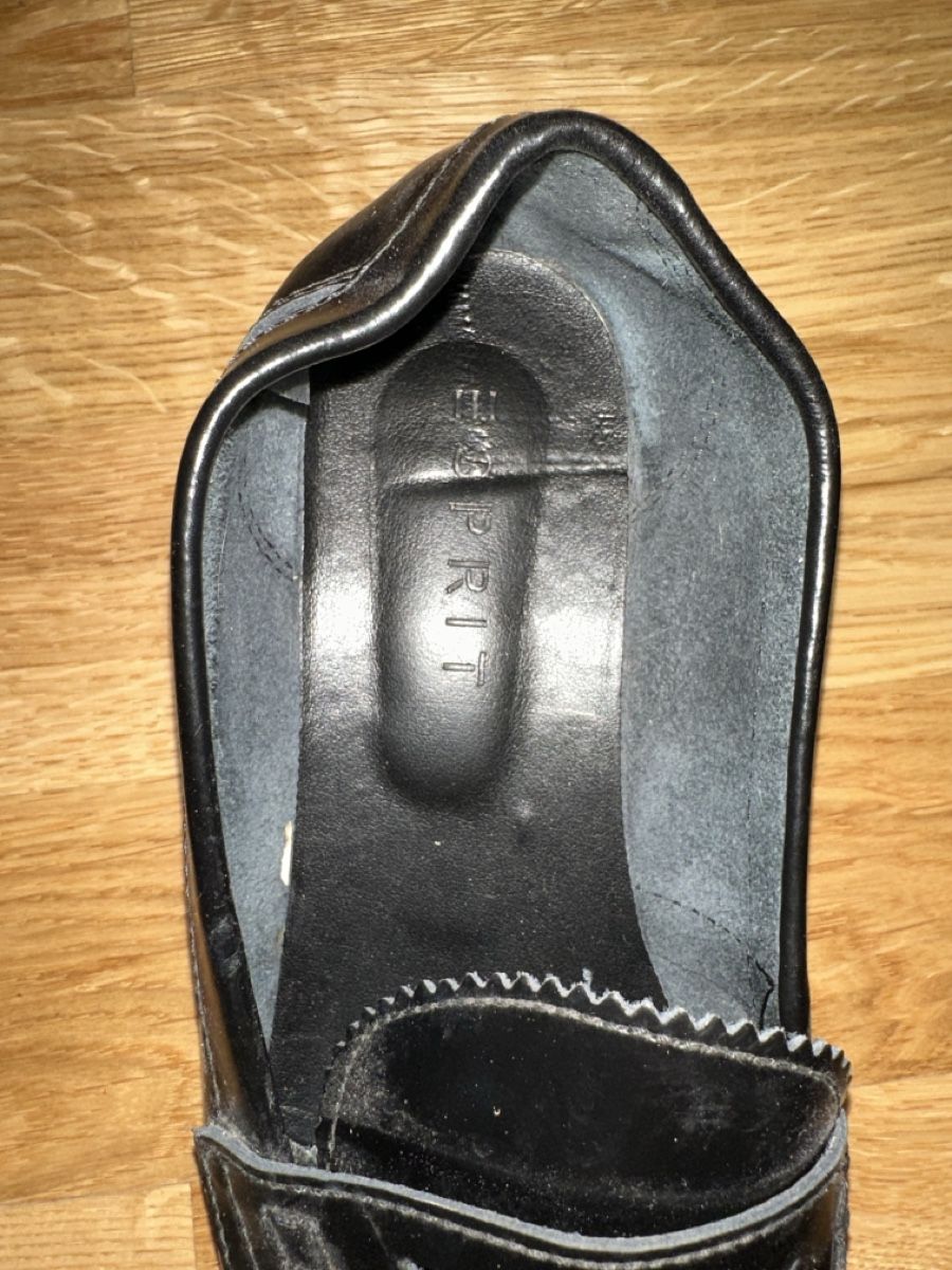 Esprit Damenschuhe: Schwarze Leder Loafer Gr. 36 Esprit - Herbst Trend – Neu (gemäss Beschreibung) aus Luzern von val_z5jn 1