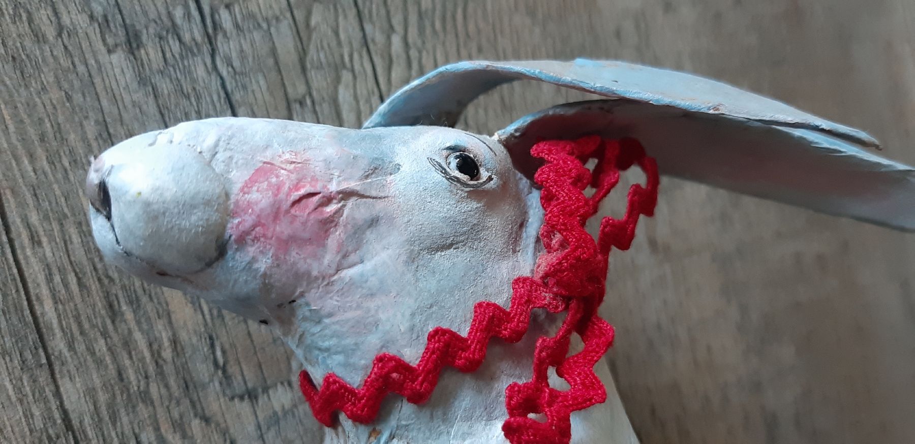 Statuette: Lustiges Papiermache Fabeltier  -  Deko – Usato da Tagelswangen venduto da BrigittaC01 6