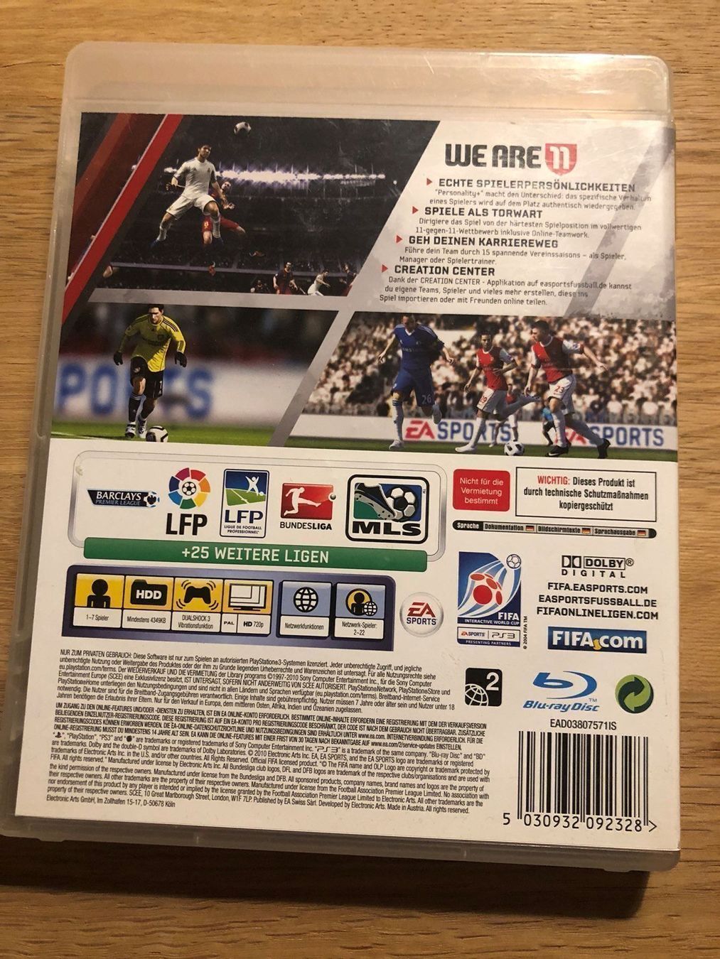 Sony Jeux: FIFA 11 für Sony Ps3 – D'occasion à Kestenholz par Inna09 1
