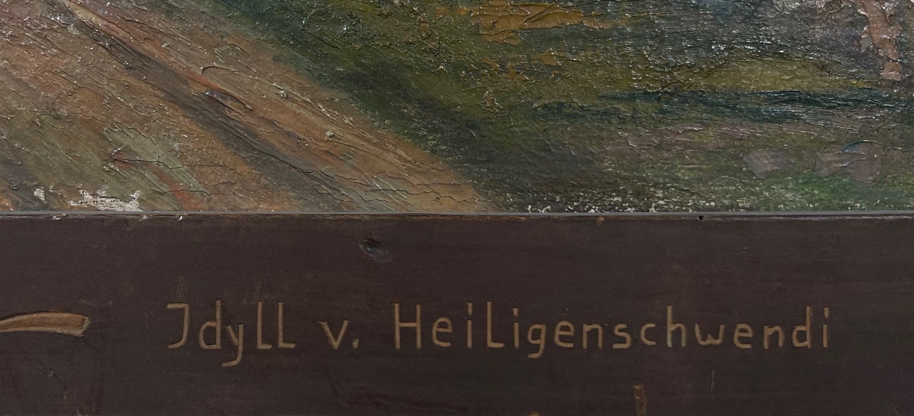 Dipinti: Landschaftgemälde Seiler Jdyll v. Heiligenschwendi – Usato da Müllheim Dorf venduto da Othmar73 5