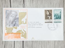 CL14 Enveloppe + Timbre Vatican 1965