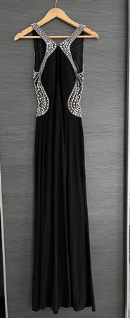 Abendkleid LUXUAR GR. 38 schwarz