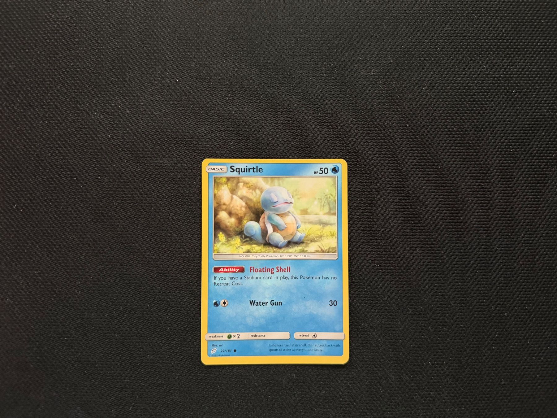 Pokémon Cartes à collectionner: Squirtle 22/181 – D'occasion à Zürich par mountainwizard00