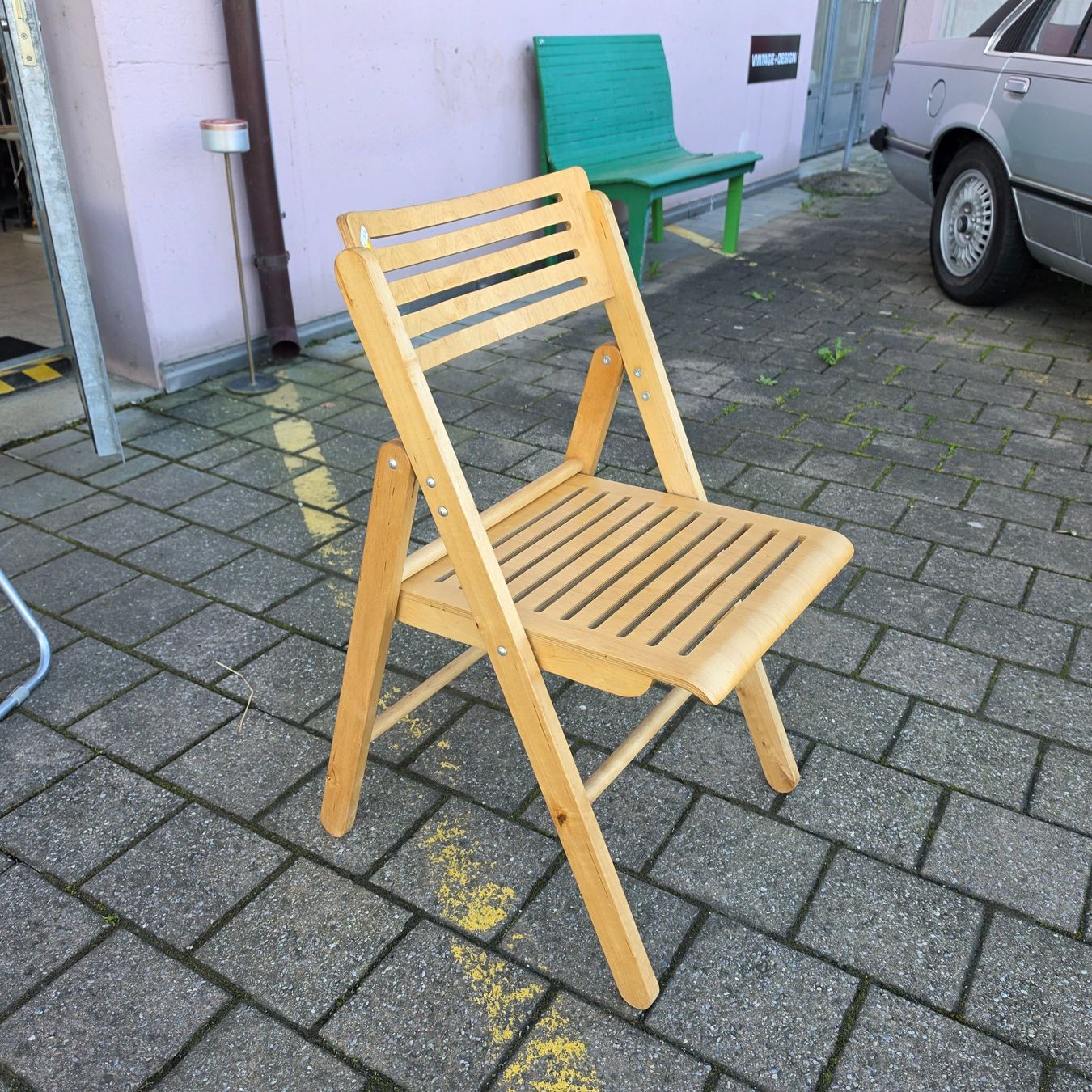 Vintage IKEA Nikolaus Folding Chair 1980 Klappstuhl Stuhl (Gebraucht) in Nottwil für CHF 25 – mit Lieferung auf Ricardo kaufen
