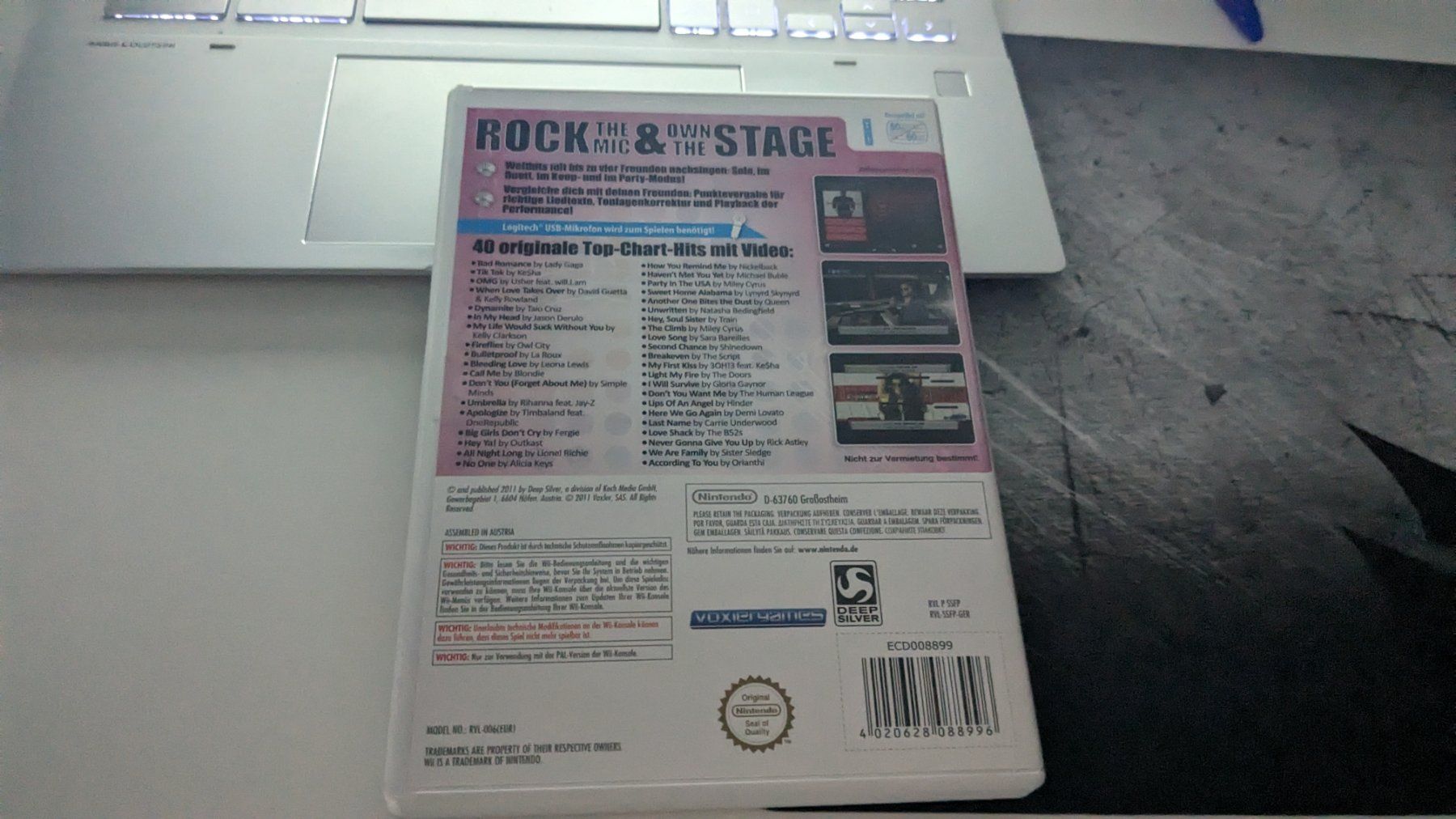 Nintendo Giochi: Sing 4 - Nintendo Wii Game - PAL DE – Usato da Hünenberg See venduto da SpecialEditionGaming 2