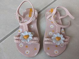 Ipanema Sandalen, Rosa mit Gänseblümchen, Grösse 27/28