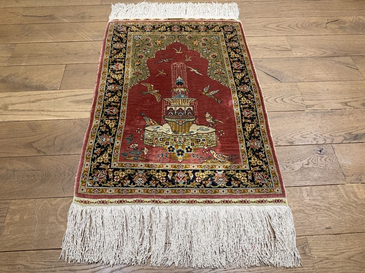 Tappeti: Hereke Özipek 76 x 53 cm - Seidenteppich – Usato da Bennau venduto da Mayer_Carpets
