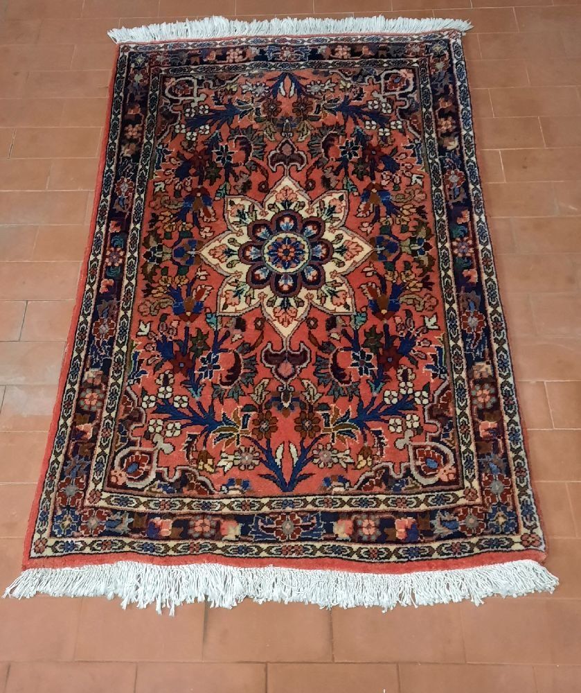 Tappeti: Bakthiar Orientteppich handgeknüpft 60 x 93 cm – Usato da Eschenbach venduto da Alicekunst
