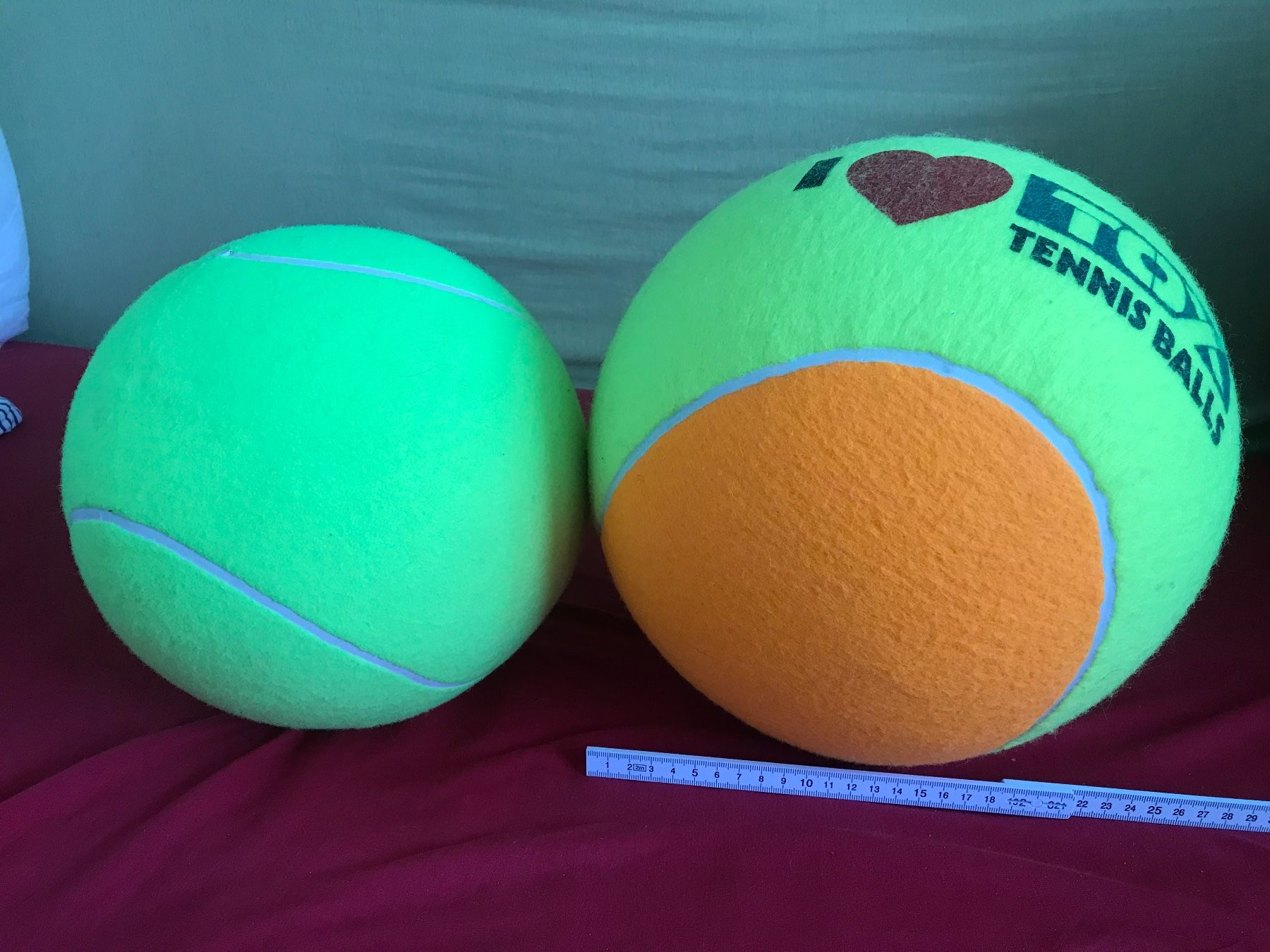Palloni: Abnormal grosser Tennisball – Usato da Glis venduto da 1Hector1 4
