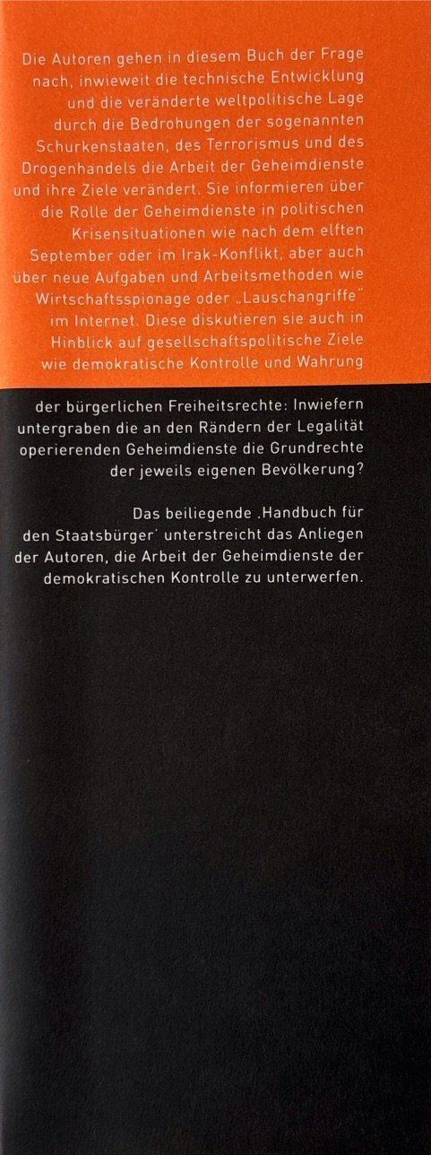 Libri: Todd Paul und Jonathan Bloch, Globale Spionage – Nuovo (secondo la descrizione) da Sarnen venduto da Livres 2