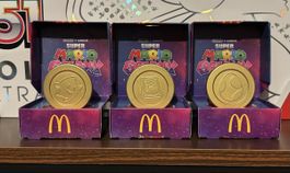 Pièce collector Super Mario Galaxy McDonald's Neuf 🍄⭐