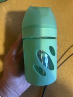 Biberon Twistshake anti-coliques, en verre, neuf!