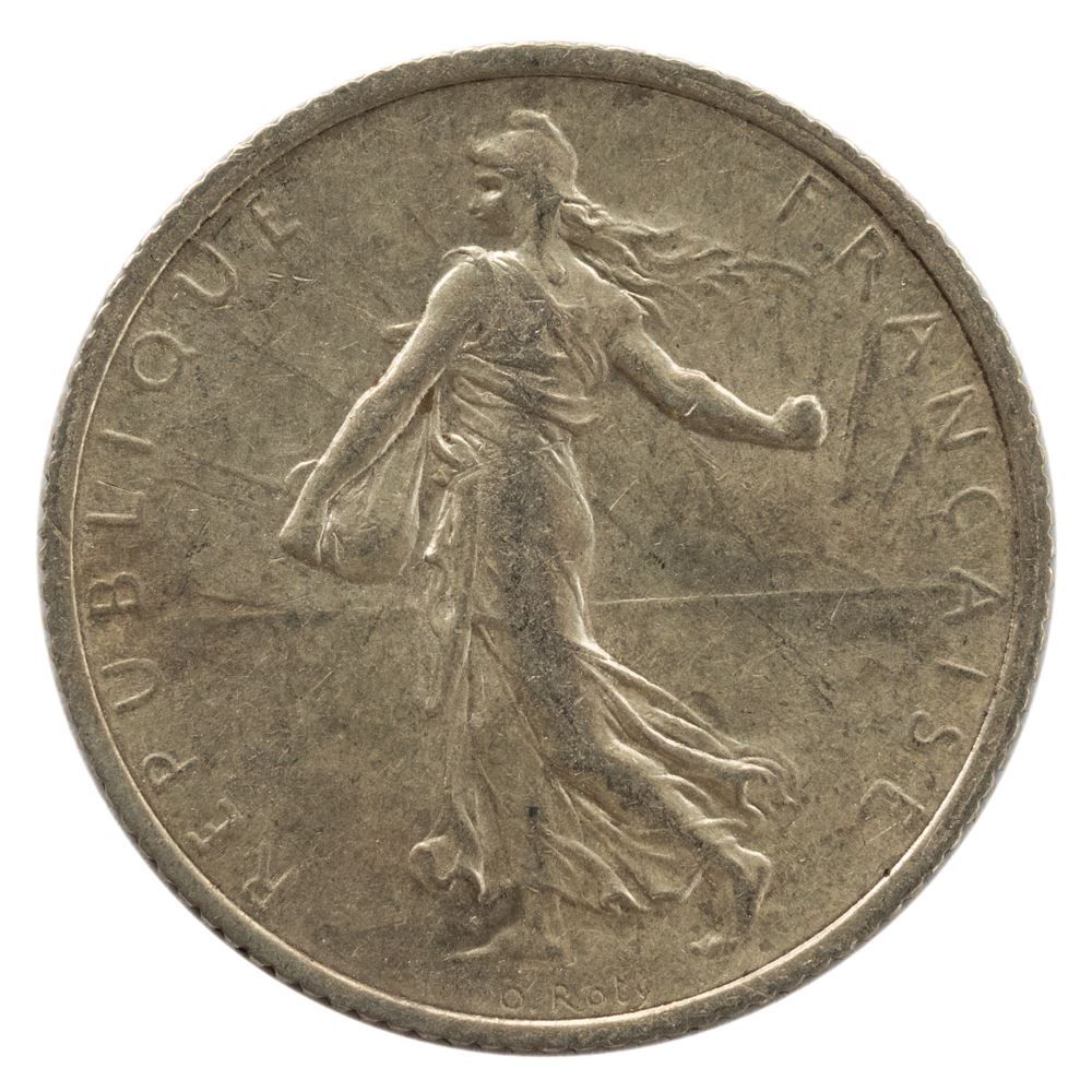 Tutti le monete: Frankreich 1 Franc 1916 Silber – Nuovo e nell'imballaggio originale da Rotkreuz venduto da num_6343