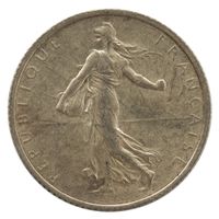 Frankreich 1 Franc 1916 Silber