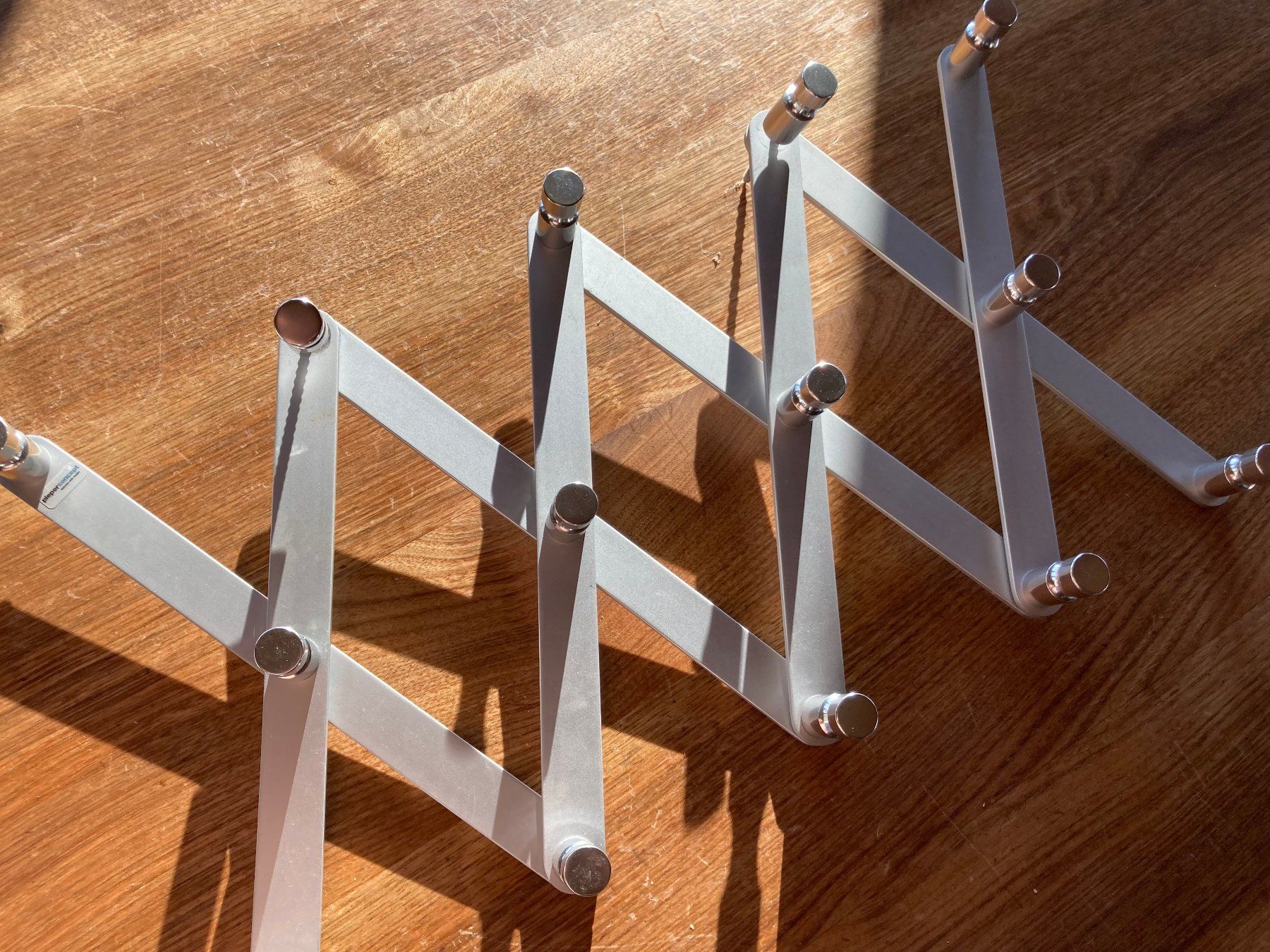 Guardaroba: Wandgarderobe Aluminium, silber eloxiert – Usato da Riederalp venduto da Kuhl69 2