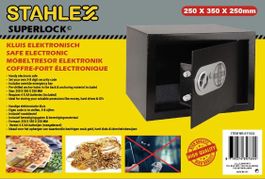 Möbeltresor / Mini-Wand-Safe /elektronisch 250 x 350 x 250mm