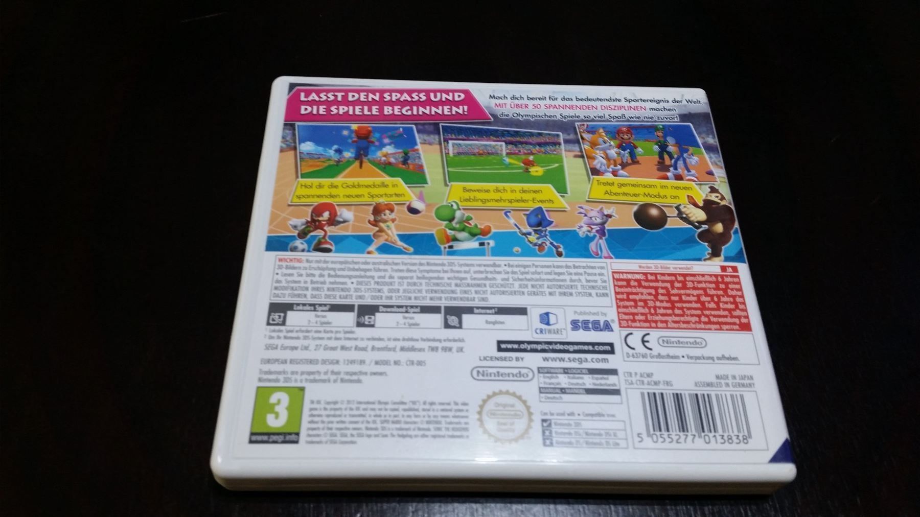 Nintendo Spiele: Mario&Sonic bei den Olympischen Spielen – Gebraucht aus Schwanden GL von tumen 2