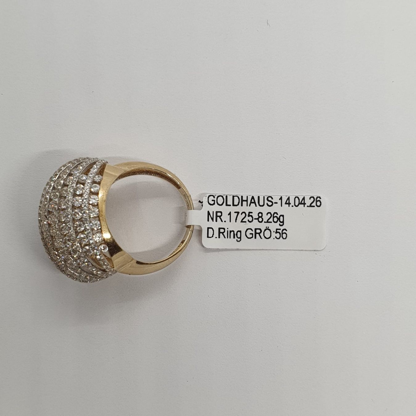 Anelli: Echt 14K Gold Ring – Usato da Luzern venduto da Goldhaus-Luzern 3