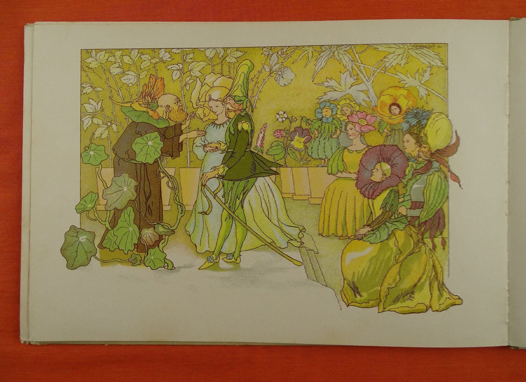 Libri: E. KREIDOLF: BLUMEN-MÄRCHEN, SCHAFFSTEIN – Usato da Grüningen venduto da Kartensammler 7