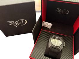 R&D Chronographe Carbone – ETA Valjoux 7750 – Swiss Made 