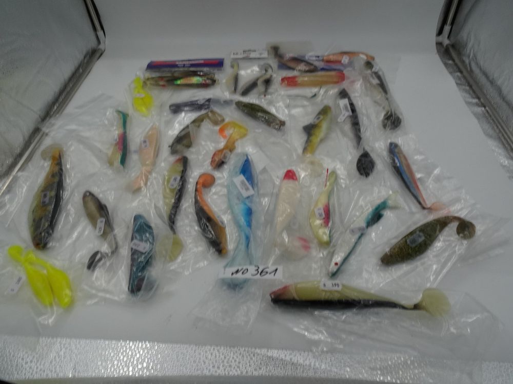 Gummifische für Hecht / Zander (Neu (gemäss Beschreibung)) in Uzwil für