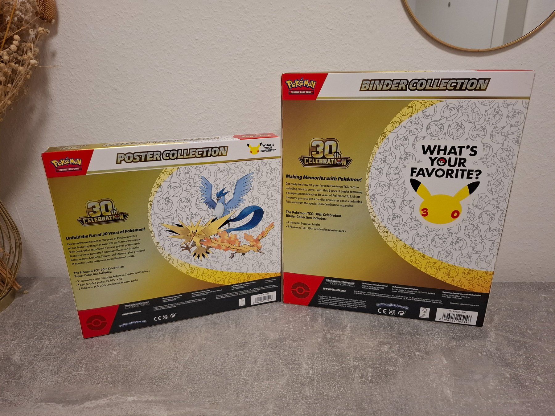 Pokémon Sammelbilder & Trading cards: 30th Anniversary Binder Collection + Poster Collection -EN- – Neu und originalverpackt aus Winterthur von andrekeller95 1