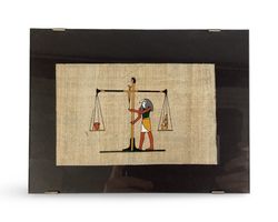 Waage des Totengerichts - Malerei der Ägyptischen Mythologie