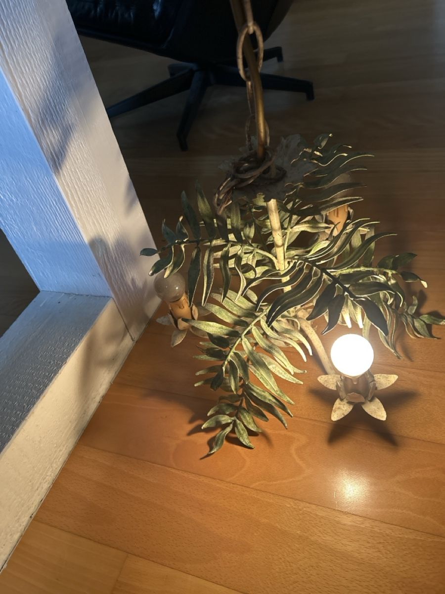 Lampadari & plafoniere: Hängelampe Metall 60ziger – Usato da st.gallen venduto da closedArt 1